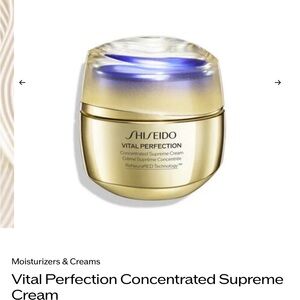 Shiseido Vital Perfection Supreme Cream - Gold and Purple